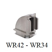 WR42　導波管ベンド
WR34　導波管ベンド